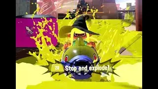 Splatoon salmon gameplay
