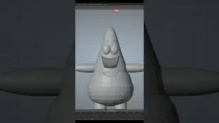 Modeling 3d Patrick in 15 seconds | Blender Modeling Tutorial