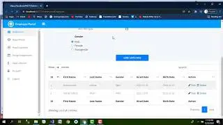 online employee website, edit crud operation in asp.net MVC| update method in asp.net MVC C# part 8