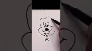 how to draw a easy picture with "Love"word ॥ #shorts #art #easy