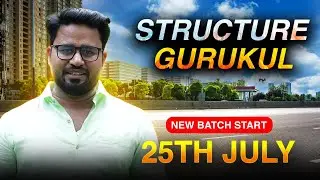 STRUCTURE GURUKUL New Batch LAUNCHING 🔥Save the Date | Akash Pandey