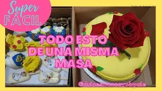 Como hacer torta, cupcake y cakepops con la misma masa | Dulces Moncayo by Ale
