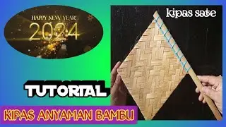 Tutorial kipas anyaman bambu | kipas sate #caramembuatanyaman #anyamanbambu @DavazkaYoutube