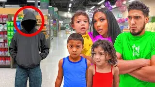 STALKER WAS FOLLOWING US... *Raw footage*