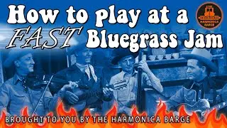 Fast Bluegrass Harmonica - what do I play??