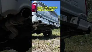 2024 5.0L Tremor Exhaust #fiftynation #fordtrucks