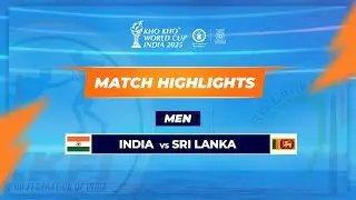 India vs Sri Lanka | Men's Highlights | KKWC 2025
