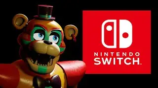 Playing FNAF Security Breach for Nintendo Switch!!!!