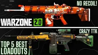 WARZONE 2: Top 5 Long Range Overpowered Weapons (Warzone 2 Meta) Season 2