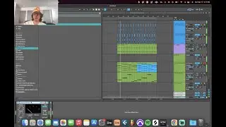 KBeaZy makes a french touch type beat live