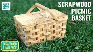 Homemade Picnic Basket - Scrapwood Challenge ep24