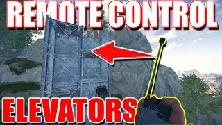 How To Use ELEVATORS in 2 WAYS - Rust Console Electricity Tutorial
