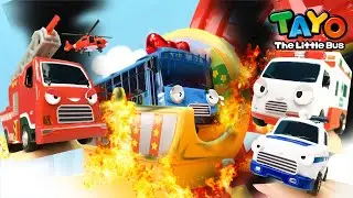 Tayo Rescue Team Song l Tayo the Little Bus is in danger! l Brave Cars l Tayo the Little Bus