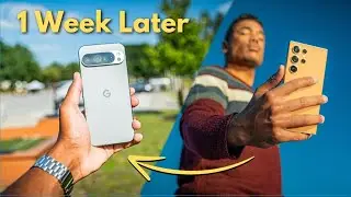 One Week Later with the Pixel 9 Pro XL vs. the Galaxy S24 Ultra: Holy 💩 I'm Impressed!