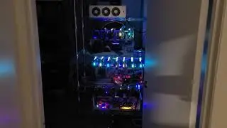 Crypto Mining Farm Back Online (mostly)