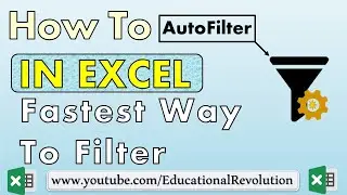 Auto Filter One Click Solution ~ Fastest Way to Filter