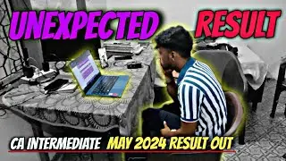 CA INTERMEDIATE Result out | Fail Or Pass | Jesa socha tha waisa hi hua😰😀