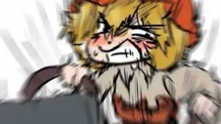 【東方手書き】秋穣子がシフトチェンジでRED ZONE