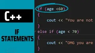 If Statements in C++