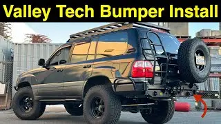 Valley Tech Fabrication Modular Rear Bumper Install (Lexus LX470 / 100 Series Land Cruiser)