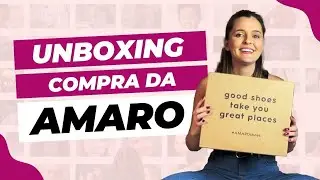 [UNBOXING] Coturno Off White - AMARO