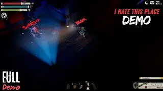 A Comic book style Isometric survival horror| I hate this place demo| Indie Horror Game