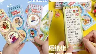 DIY Homemade Shinchan Squishy Notebook/ how to make cute squishy notebook diary / paper craft