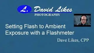 Setting Flash to Ambient Exposure with a Flashmeter
