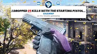 Warzone But I Can Only Use The Starter Pistol