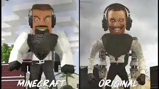 Skibidi toilet Minecraft RTX vs ORIGINAL [NEW EPISODE 63]