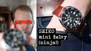 Seiko SRPC35 Mini Turtle: Měsíc na ruce