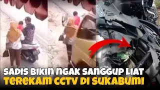 Viral⁉️ Takdir Berkata Lain Satu Keluarga Terekam Cctv Disukabumi