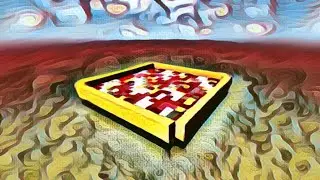 Pizza in Minecraft