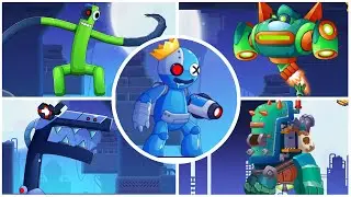 Mega Shooter - Gun Man Warrior - All Bosses New Update - New Hero