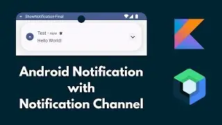 Create a Notification with Notification Channel & Permission | Jetpack Compose | Code Along