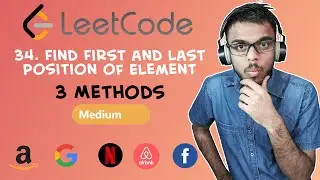 LeetCode - 34. Find First and Last Position of Element in Sorted Array | Day 29 April Challenge