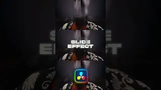 ⚡Easy SLIDE Effect in Davinci Resolve⚡ 