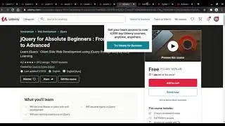 Udemy Free Online Courses for Web Development|Get Free Certificate for all courses