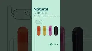 Natural Colorant Empty Capsules