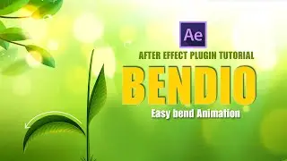 After Effects Bendio Plugin Tutorial Easy bend Animation