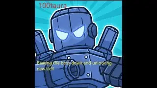 Everything new defeating Robot Boss  (Power Simulator)