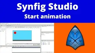 Synfig Studio start animation