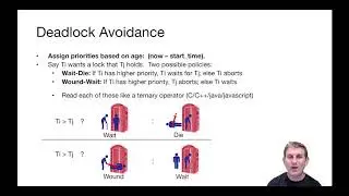 Lecture 19 Part 6 Deadlock Avoidance