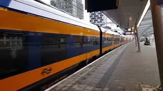 NS ICNG arrives and departs Utrecht Centraal