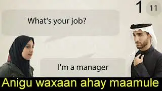 Wadasheekeysi English Qeybtii 1aad, 25 su,aal iyo jawaabahood