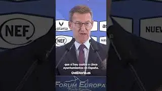 #Feijóo presume de pactar con #Vox "en cuatro o cinco" lugares cuando lo ha hecho en 23 ciudades