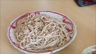 Soba noodle making experience
