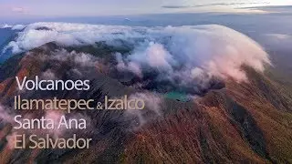 Ilamatepec & Izalco Volcanoes — Santa Ana, El Salvador — 4K