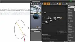 Eye Creation for Game Engine 08 Calculate Refraction vector 01