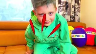 Ник и Макс - загадочные яйца с сюрпризом